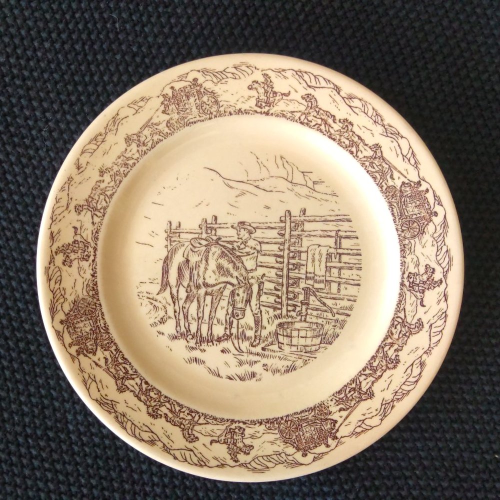 Tepco Western Traveler Salad Plate $40